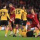 Wolves against Liverpool