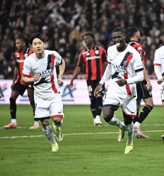 Ligue 1 Roundup: PSG Reclaim Top Spot As Ten-Man Auxerre Shock Brest