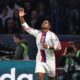 Brazilian football prodigy Endrick celebrating a standout performance for Olympique Lyon during their 2-1 upset victory against Paris Saint-Germain on April 19, 2026. Image used for Sportxparte news