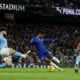 Estêvão Willian in a Premier League match between Manchester City and Chelsea at Etihad Stadium, which ended in a 1-1 draw on January 4, 2026. Used for Sportxparte news.
