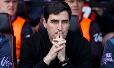 Andoni Iraola, who recently confirmed his departure as manager of AFC Bournemouth at the end of the 2025/26 season. Image used for Sportxparte news.