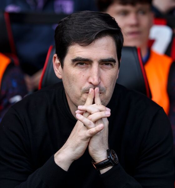 Andoni Iraola, who recently confirmed his departure as manager of AFC Bournemouth at the end of the 2025/26 season. Image used for Sportxparte news.
