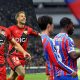 The provided graphic showcases a matchup between the Spanish club Rayo Vallecano (left) and the English Premier League side Crystal Palace F.C. (right) ahead of the 2026 UEFA Conference League final. Image used for Sportxparte news.