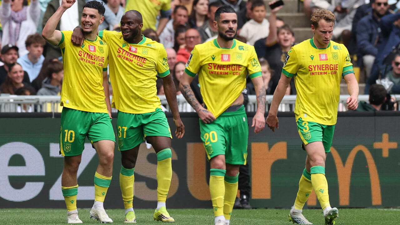 FC Nantes during their decisive 3-0 victory against Olympique de Marseille in Ligue 1 on May 2, 2026. Image used for Sportxparte news roundup.