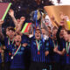Led by manager Cristian Chivu, the Nerazzurri defeated Lazio 2-0 on May 13, 2026, at the Stadio Olimpico in Rome. Captain Lautaro Martínez scored the second goal to seal the club's 10th Coppa Italia trophy. Image used for Sportxparte news.