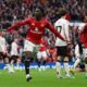 Kobbie Mainoo of Manchester United celebrates a decisive goal during a 3-2 victory over rivals Liverpool on May 3, 2026. This win at Old Trafford officially secured Manchester United’s qualification for the Champions League for the following season. Image used for Sportxparte news Roundup.