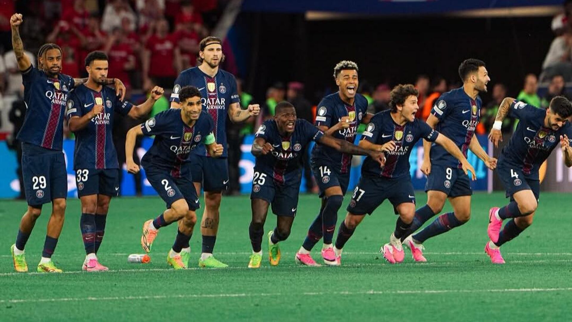Paris Saint-Germain (PSG) won the 2026 UEFA Champions League final after defeating Arsenal 4–3 in a dramatic penalty shootout. The match took place on Saturday, May 30, 2026, at the Puskás Aréna in Budapest, Hungary. Image used for Sportxparte news.