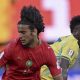 Moroccan midfielder Ayyoub Bouaddi (left) is competing alongside Brazilian forward Vinícius Júnior (right). Image used for Sportxparte news.