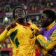 Caleb Yirenkyi is celebrating a dramatic stoppage-time winner that secured a 1-0 victory for Ghana against Panama in a 2026 World Cup group match. Image used for Sportxparte news.