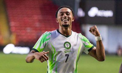 Femi Azeez, the exciting professional winger who plays for English Championship club Millwall F.C. and internationally for the Nigeria national football team, the Super Eagles. Image used for Sportxparte news.