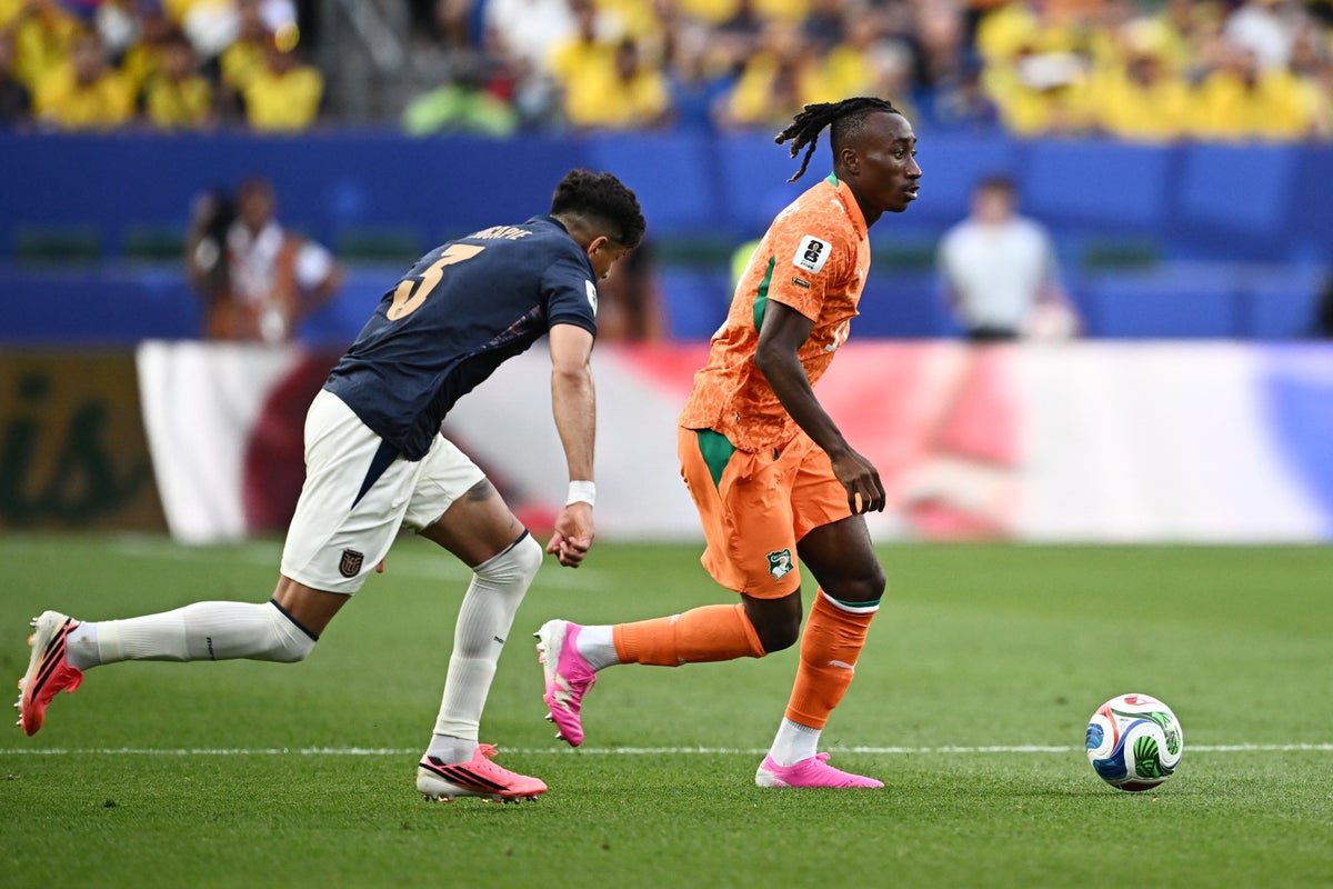 19-year-old Yan Diomande was highlighted for an electric performance, completing more dribbles and creating more chances than any other player during the match. Image used for Sportxparte news.