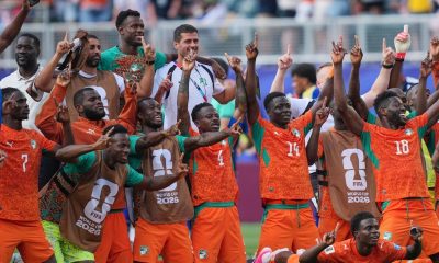 The Ivory Coast national football team after defeating Curaçao 2-0 on June 25, 2026, qualified for the FIFA World Cup knockout stage for the first time in their history. Image used for Sportxparte news.