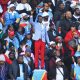 Michel Nkuka Mboladinga or "Lumumba Vea," became famous for standing motionless during DR Congo matches to honor the country's first leader, Patrice Lumumba. Image used for Sportxparte news.