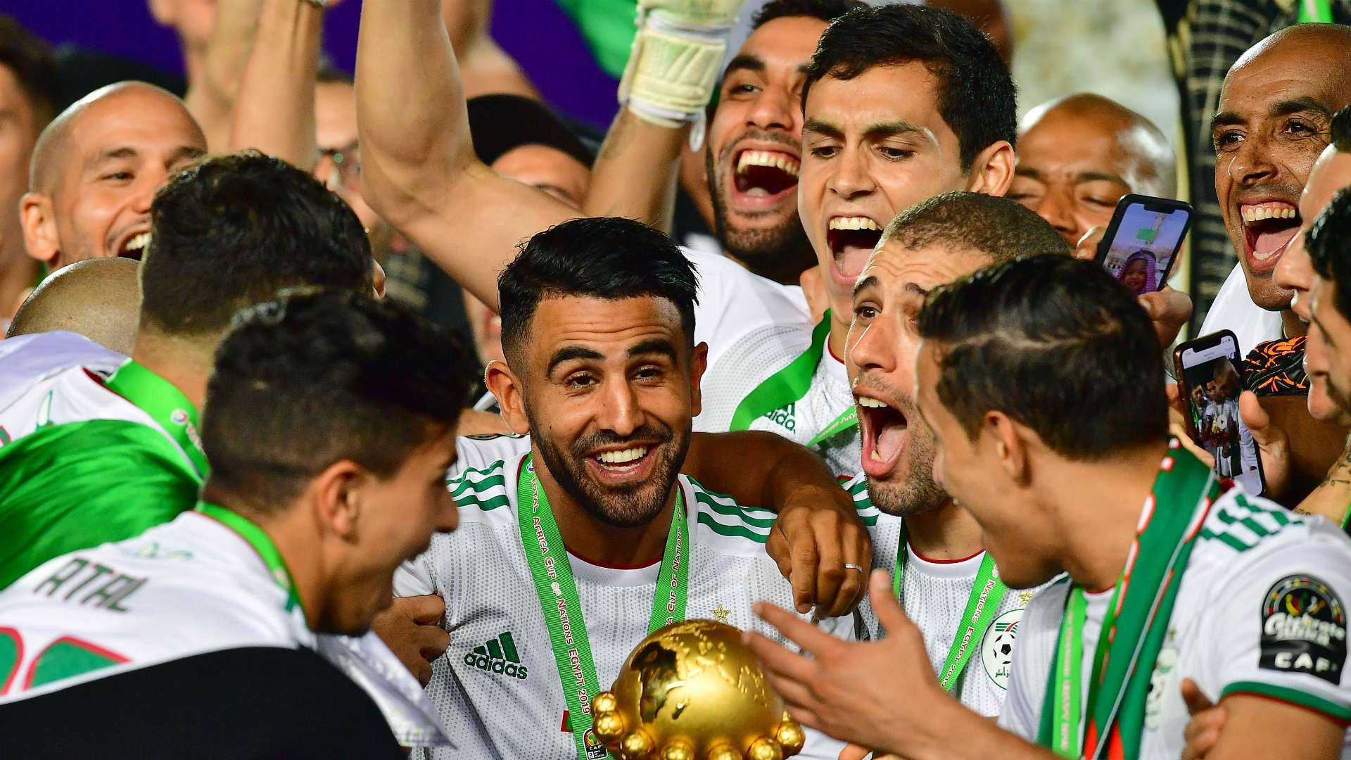 Algeria won the 2019 Africa Cup of Nations (AFCON) tournament shown in the image, defeating Senegal 1-0 in the final held in Cairo, Egypt. Image used for Sportxparte news.