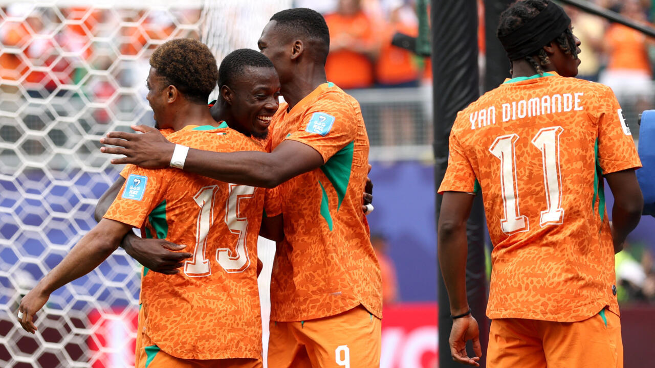 Nicolas Pépé makes history for the Ivory Coast national football team with a decisive double against Curaçao, securing their spot in the 2026 World Cup round of 32. Image used for Sportxparte news.