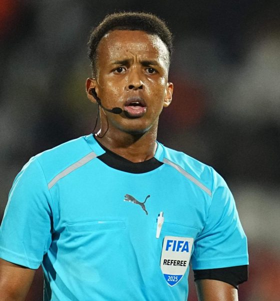 Somali referee Omar Artan, who was recently denied entry to the United States and consequently removed from officiating duties at the 2026 FIFA World Cup. Image used for Sportxparte news.