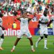 Senegal's Iliman Ndiaye celebrates scoring with teammates during a 5-0 victory over Iraq at the 2026 FIFA World Cup. Image used for Sportxparte news.