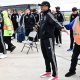 The Belgian national soccer team is undergoing tarmac security checks at an Atlanta airport before a flight to Chicago in March 2026. Image used for Sportxparte news.
