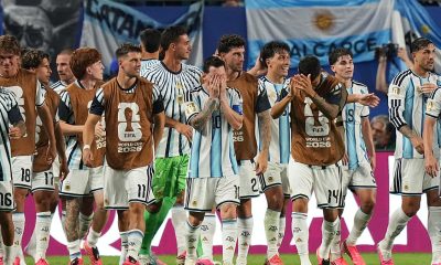 Lionel Messi scored Argentina's first goal against Cape Verde during their 2026 FIFA World Cup Round of 32 match on July 3, 2026. Image used for Sportxparte news.