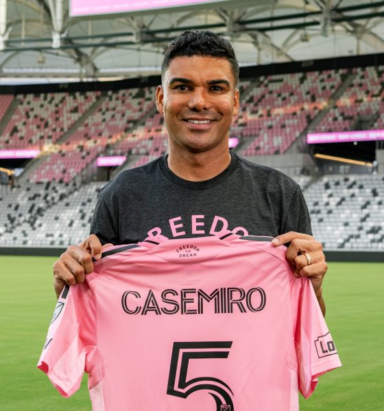 Brazilian midfielder Casemiro has officially joined Inter Miami CF on a free transfer. The MLS club announced his blockbuster signing on July 22, 2026, pairing the 34-year-old defensive veteran with global superstar Lionel Messi. Image used for Sportxparte news.