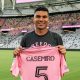 Brazilian midfielder Casemiro has officially joined Inter Miami CF on a free transfer. The MLS club announced his blockbuster signing on July 22, 2026, pairing the 34-year-old defensive veteran with global superstar Lionel Messi. Image used for Sportxparte news.