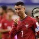 Cristiano Ronaldo is pictured reacting emotionally following Portugal's loss to Spain in the 2026 FIFA World Cup Round of 16. Image used for Sportxparte news.