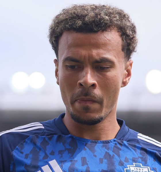 Dele Alli during a training session with Italian side Como 1907 before his contract termination in late 2025. Image used for Sportxparte news.