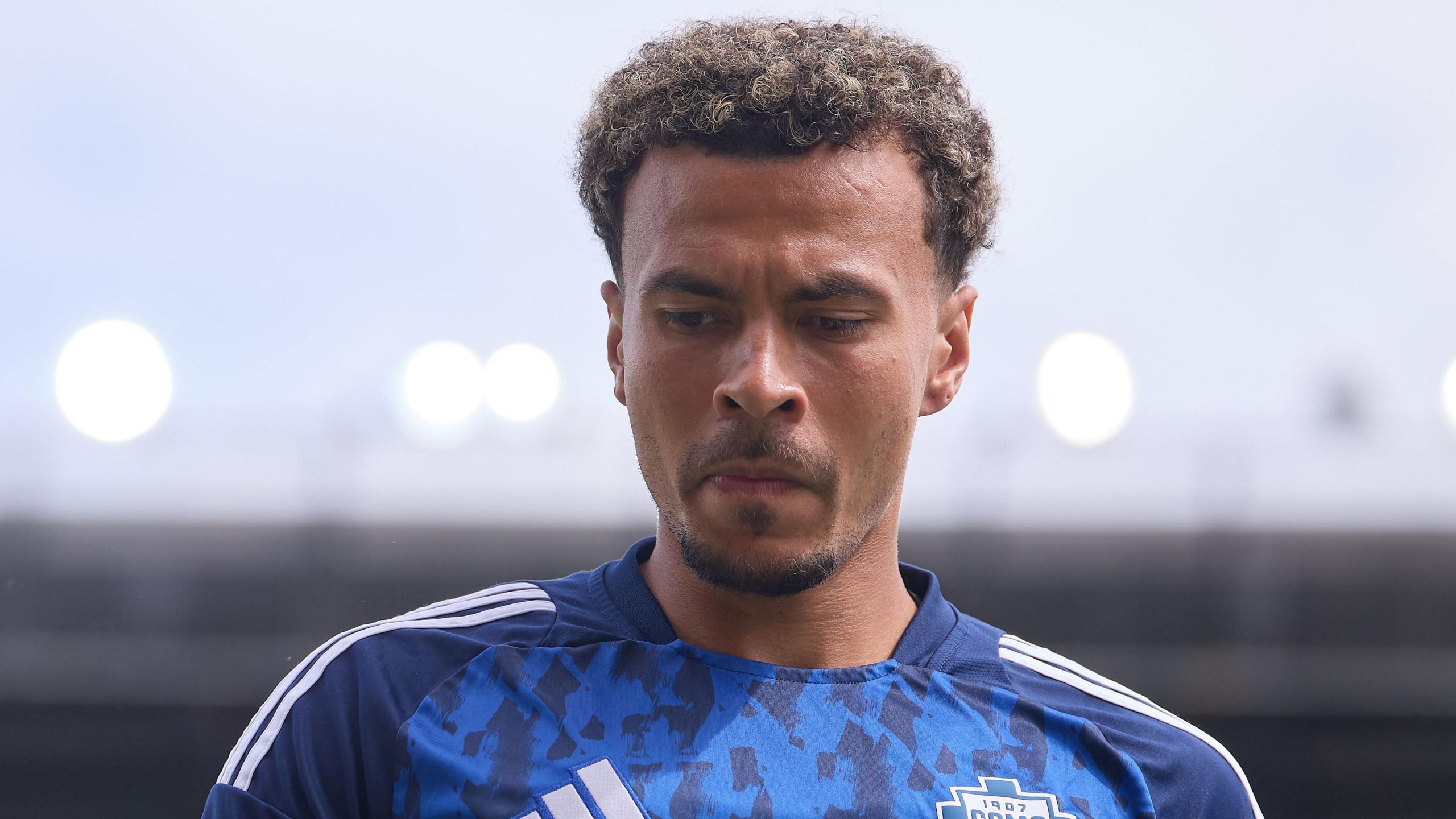 Dele Alli during a training session with Italian side Como 1907 before his contract termination in late 2025. Image used for Sportxparte news.